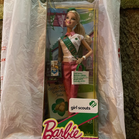 Barbie Toys Rare Hard To Find Girl Scout Barbie New In Box Poshmark